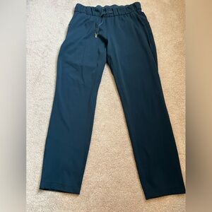 SOLD! Lululemon On the Fly pants luxtreme Steel Blue
